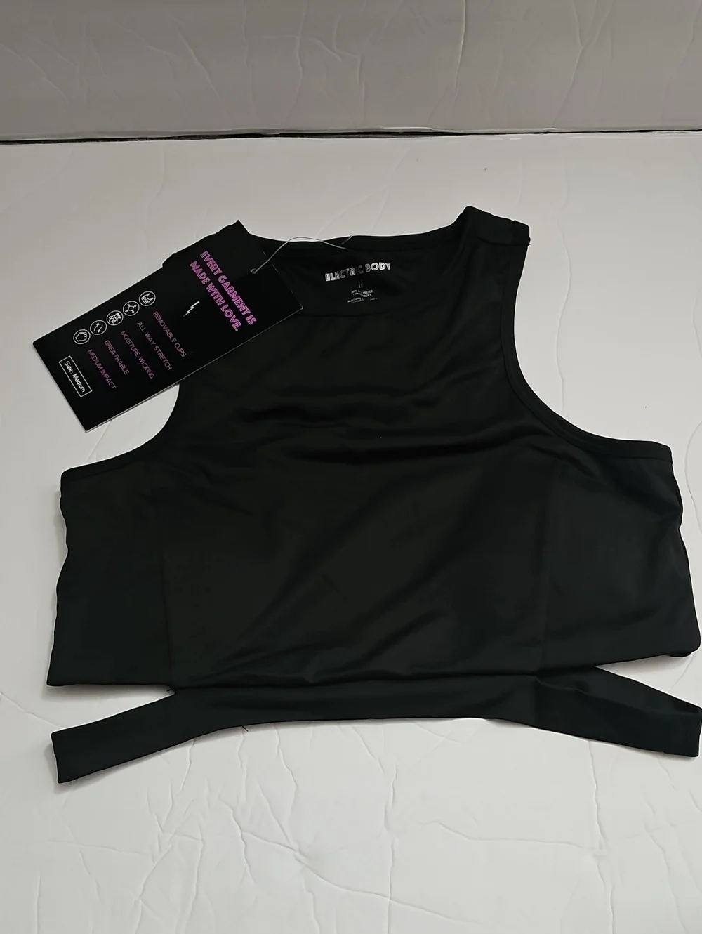 Electric Body Active Wear Collection Black size(Med)
